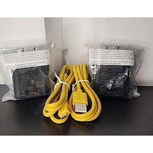 2 pack PHIHONG FREESTYLE 5V 0.55A AC Adapter USB Power Wall Plug charger